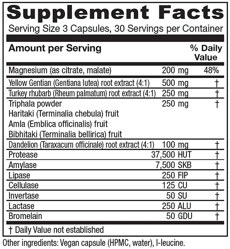 Colon Motility Blend, Colon Support, 90 Vegetarian Capsules, Vitanica