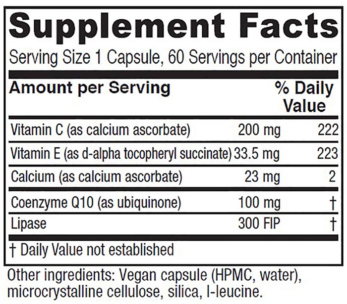 CoQ10 Extra, 60 Vegetarian Capsules, Vitanica