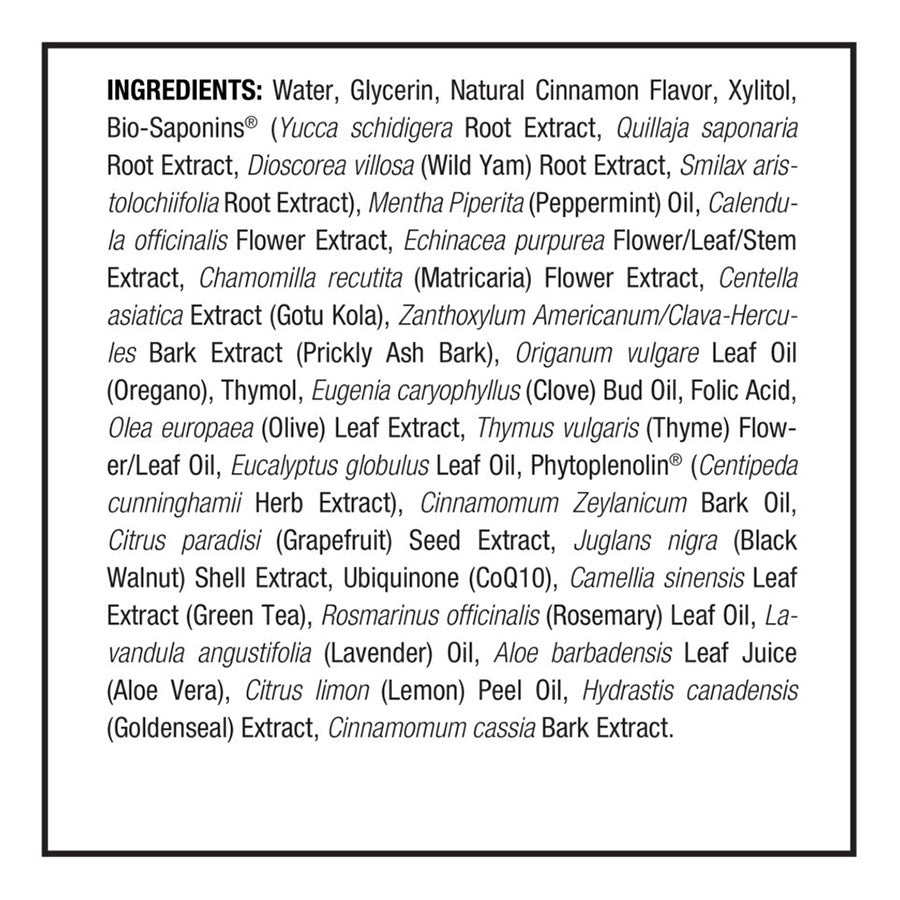 PerioBrite Natural Mouthwash - Cinnamint, 16 oz, Nature's Answer