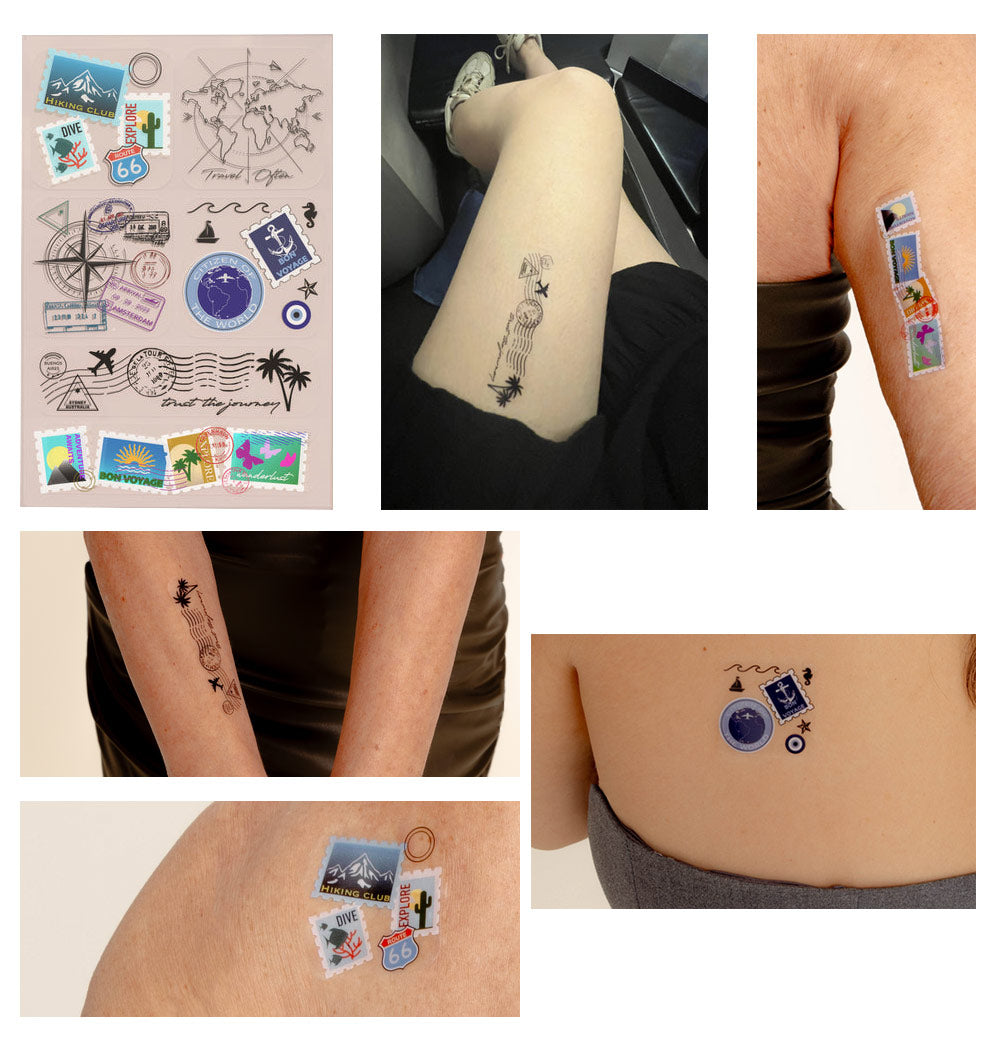 Travel Well Patch - Global Traveler, Clean Vitamin & Adaptogen Transdermal Patches, 6 Pack, Barriere