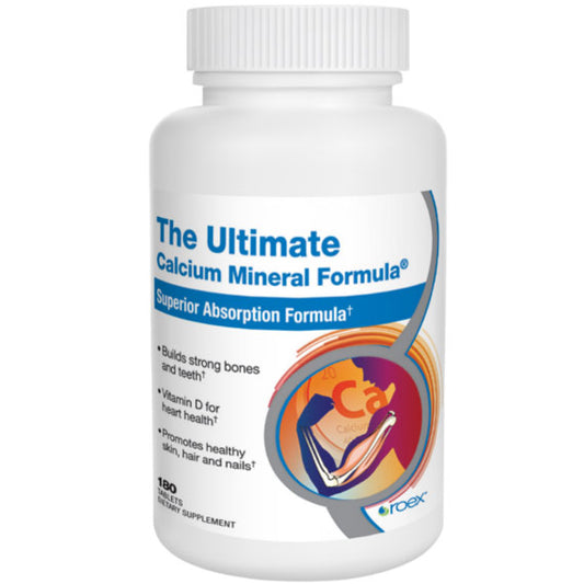 The Ultimate Calcium Mineral Formula, 180 Tablets, Roex