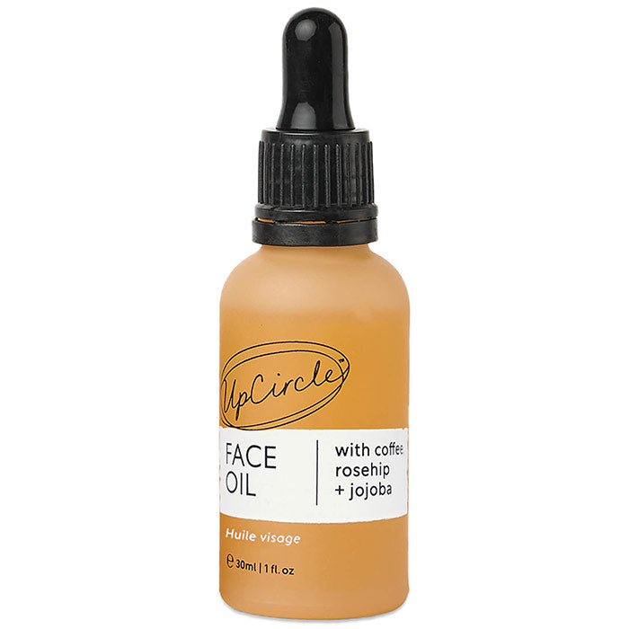 Face Oil with Coffee, Rosehip + Jojoba, 1 oz, UpCircle Beauty
