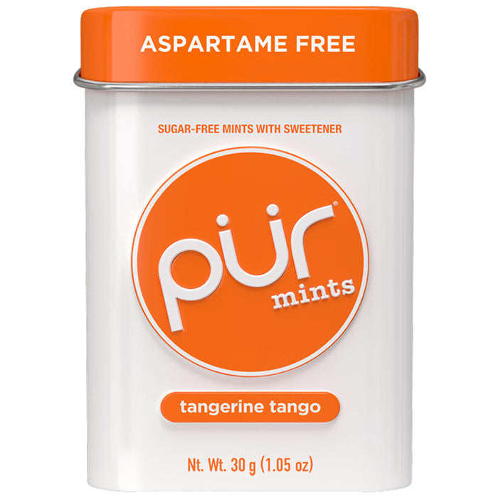 Sugar Free Mints - Tangerine Tango, 30 Pieces, PUR