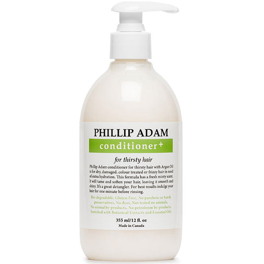 Thirsty Hair Conditioner+, 12 oz, Phillip Adam