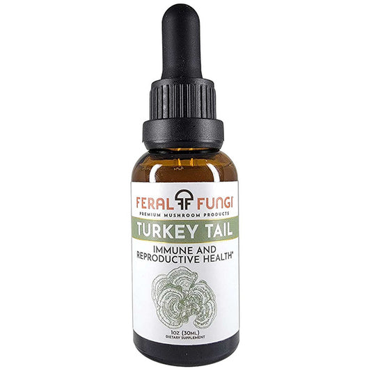 Turkey Tail, 1 oz, Feral Fungi