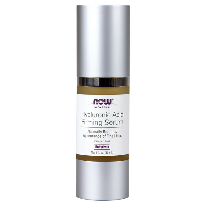 Hyaluronic Acid Firming Serum, 1 oz, NOW Foods