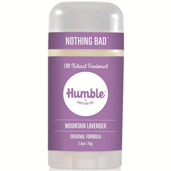 Original Formula Natural Deodorant, Mountain Lavender, 2.5 oz, Humble Brands