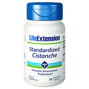 Standardized Cistanche, 30 Vegetarian Capsules, Life Extension
