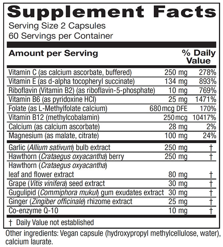 CardioBlend, Cardiovascular Support, 120 Vegetarian Capsules, Vitanica