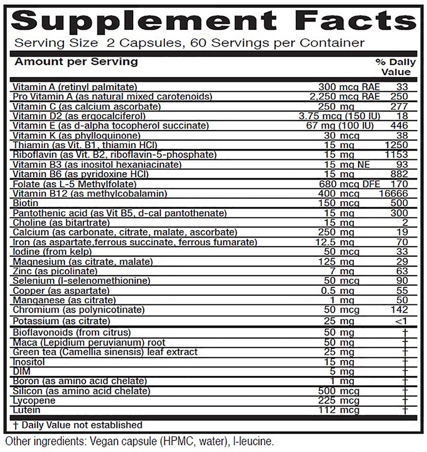 FemTeen Symmetry, Teen Multivitamin & Mineral, 120 Vegetarian Capsules, Vitanica