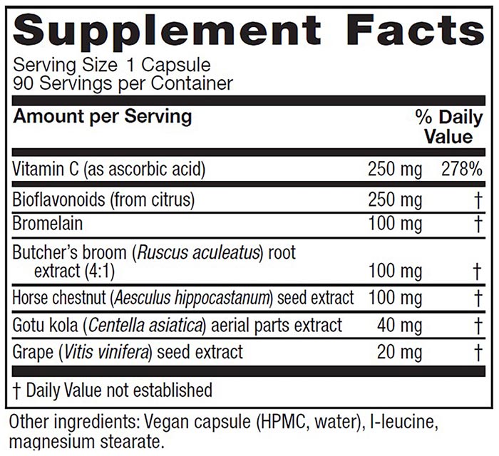VeinoBlend, Vein Support, 90 Vegetarian Capsules, Vitanica