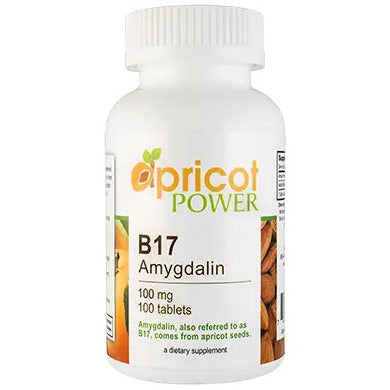 B17/Amygdalin 100 mg, 100 Tablets, Apricot Power