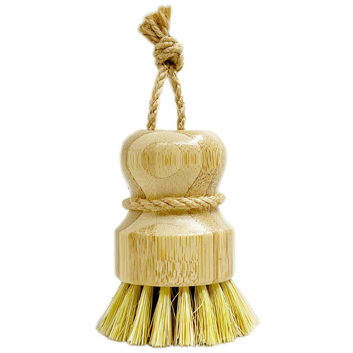 Bamboo Dish Brush with Sisal & Coconut Bristles, 1 ct, Airnex