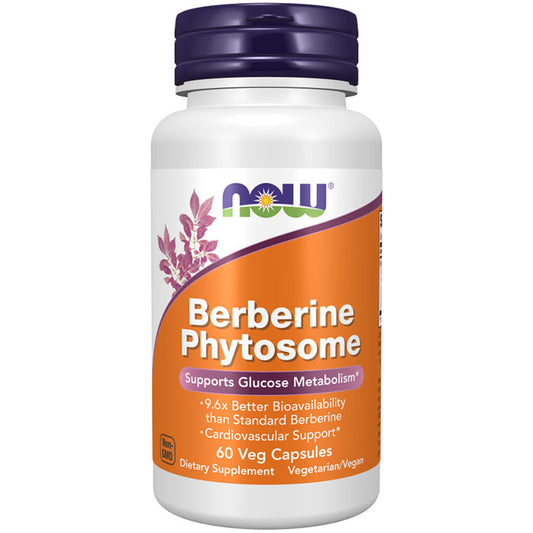 Berberine Phytosome, 60 Veg Capsules, NOW Foods