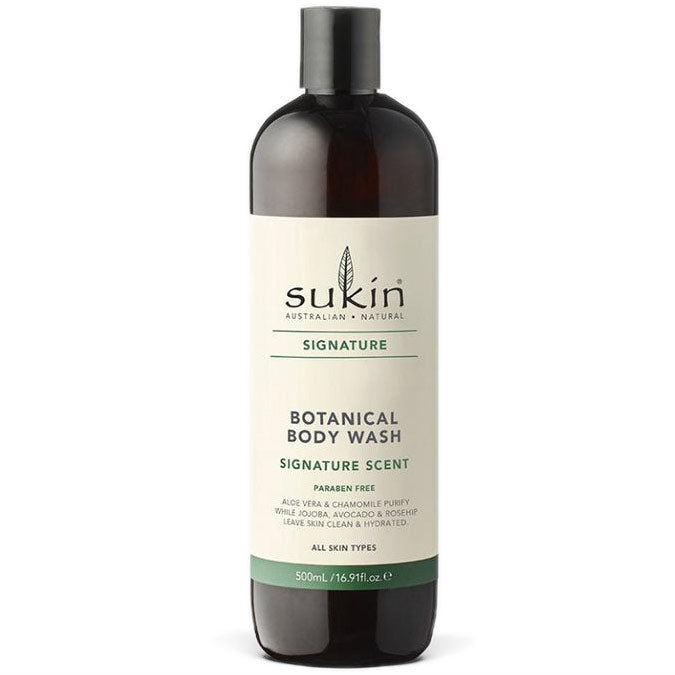 Botanical Body Wash - Signature Scent, 16.9 oz, Sukin