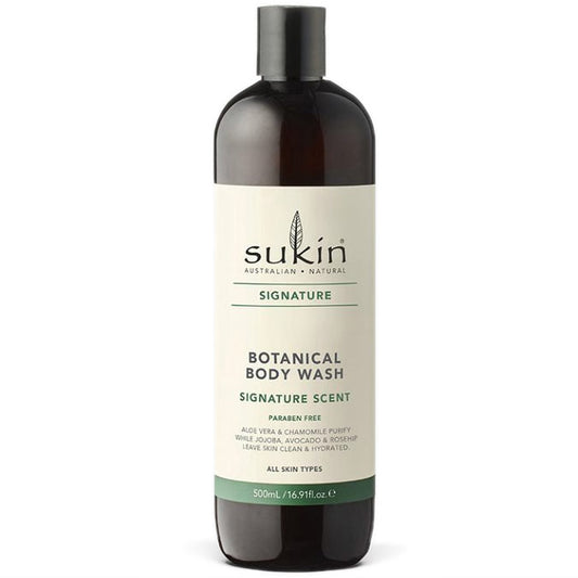 Botanical Body Wash - Signature Scent, 16.9 oz, Sukin