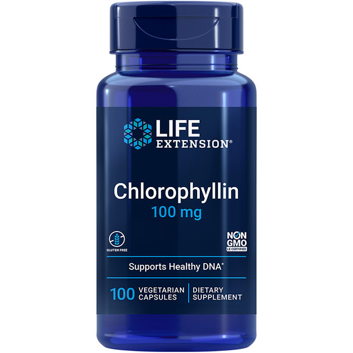 Chlorophyllin 100 mg, 100 Vegetarian Capsules, Life Extension