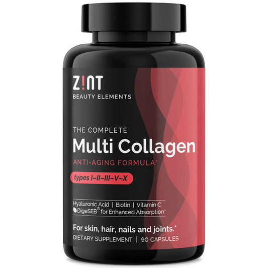 Complete Multi Collagen, 90 Capsules, Zint Nutrition