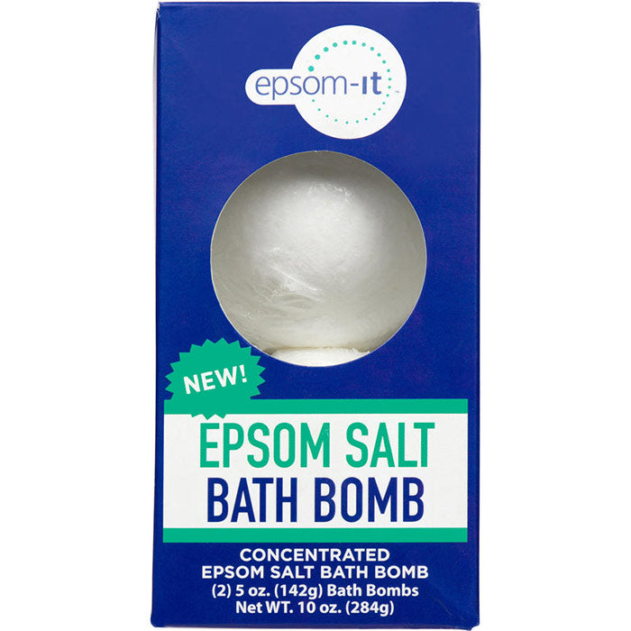 Epsom Salt Bath Bomb, 5 oz x 2 ct, Epsom-It