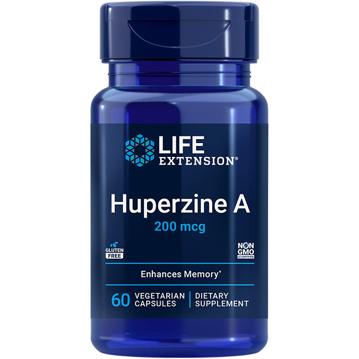 Huperzine A, 200 mcg, 60 Vegetarian Capsules, Life Extension
