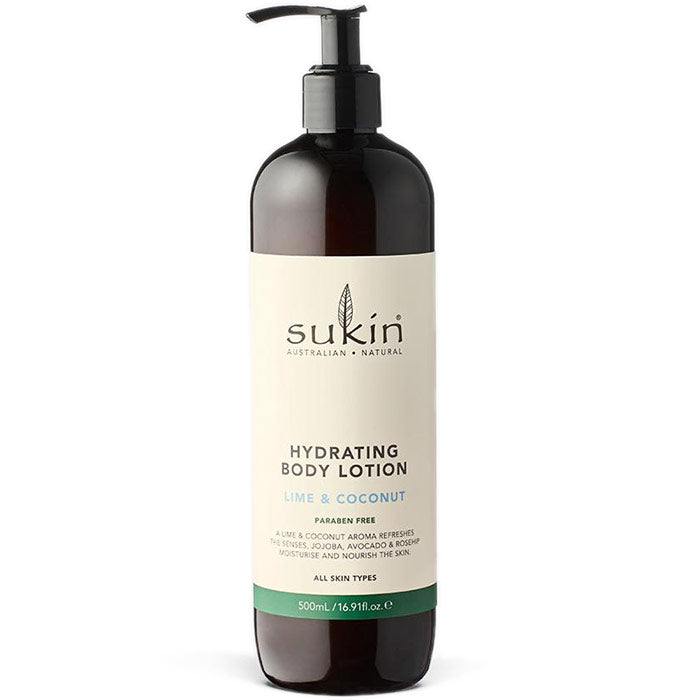Hydrating Body Lotion - Lime & Coconut, 16.91 oz, Sukin