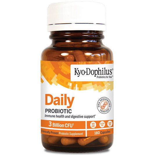 Kyo-Dophilus Daily Probiotic, 180 Capsules, Wakunaga Kyolic