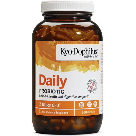 Kyo-Dophilus Daily Probiotic, Value Size, 360 Capsules, Wakunaga Kyolic