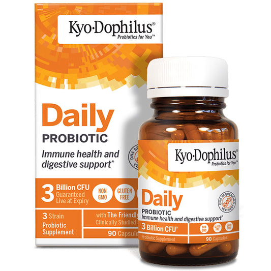 Kyo-Dophilus Daily Probiotic, 90 Capsules, Wakunaga Kyolic