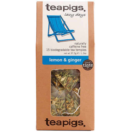 Lemon & Ginger, 15 Tea Temples, Teapigs