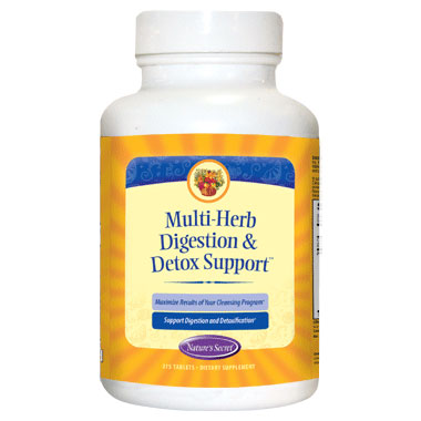 Multi-Herb Digestion & Detox Support, 275 Tablets, Nature's Secret