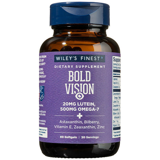 Nutriment Plus - Bold Vision, 60 Softgels, Wiley's Finest
