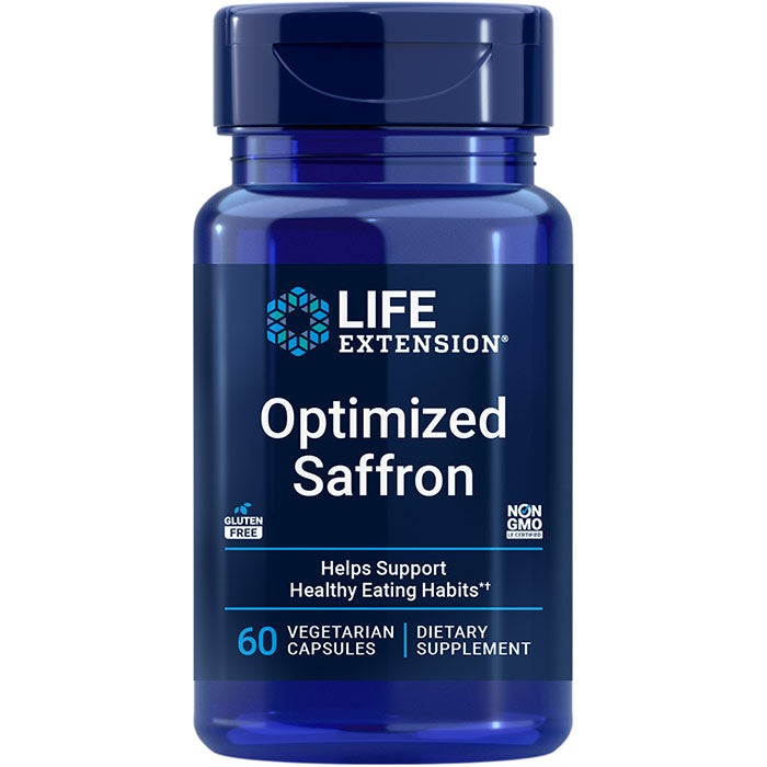 Optimized Saffron, 60 Vegetarian Capsules, Life Extension