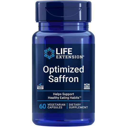 Optimized Saffron, 60 Vegetarian Capsules, Life Extension