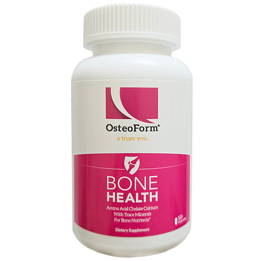 OsteoForm Amino Acid Calcium, Bone Health Supplement, 120 Capsules, Maxorb