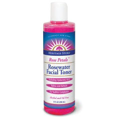 Rose Petals Rosewater Facial Toner, 8 oz, Heritage Products