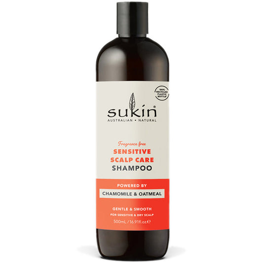 Sensitive Scalp Care Shampoo, 16.91 oz, Sukin