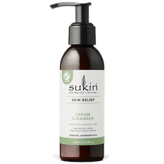 Skin Relief Cream Cleanser, 4.23 oz, Sukin