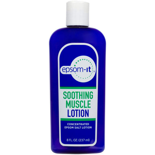 Soothing Muscle Lotion, 8 oz, Epsom-It