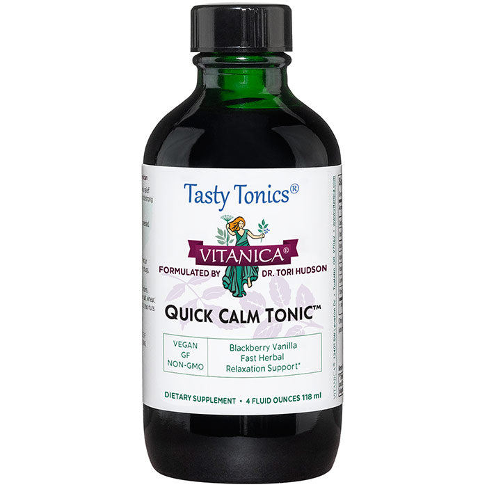 Tasty Tonics Quick Calm Tonic, 4 oz, Vitanica
