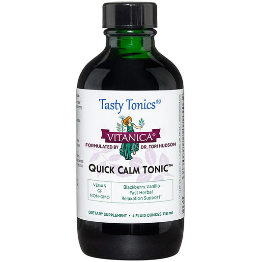 Tasty Tonics Quick Calm Tonic, 4 oz, Vitanica