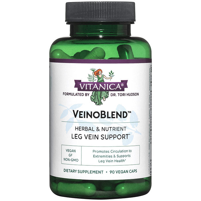 VeinoBlend, Vein Support, 90 Vegetarian Capsules, Vitanica