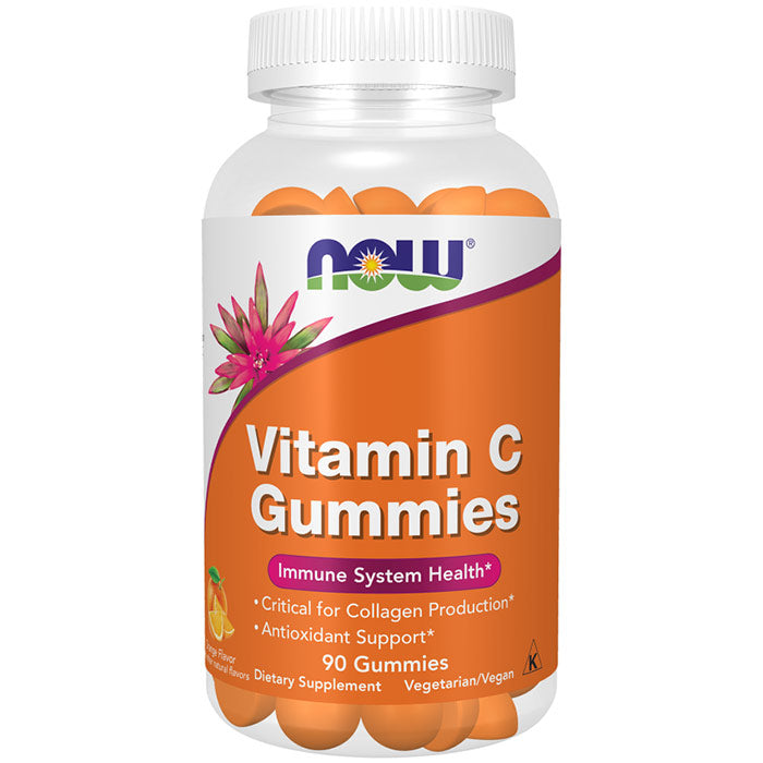 Vitamin C Gummies, 90 Gummy Chews, NOW Foods
