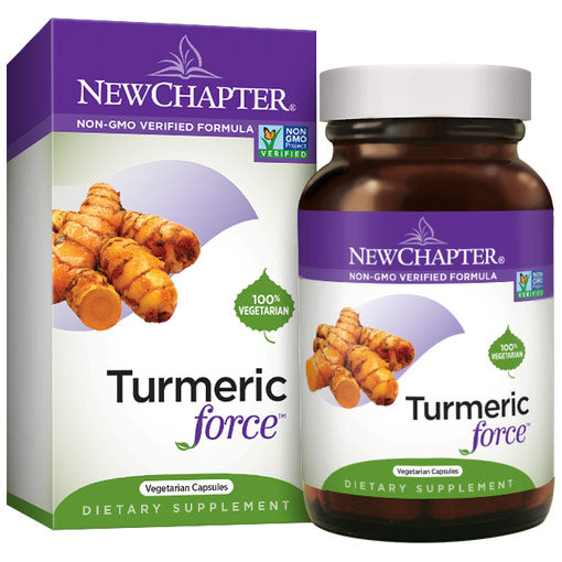 Turmeric Force, Value Size, 120 Vegetarian Capsules, New Chapter